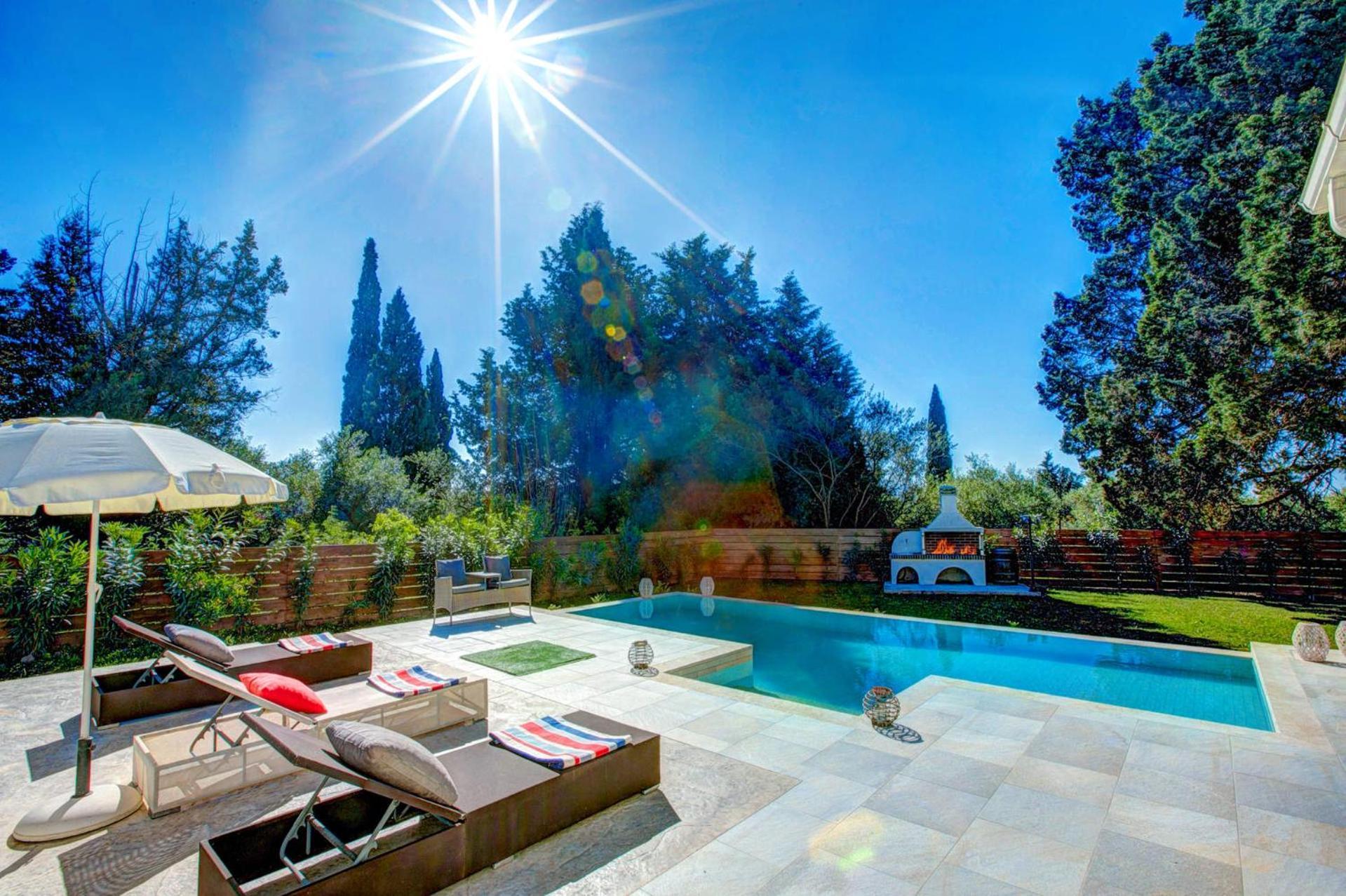 Astarte Villas - Laalu Private Villa With Pool Koukounaria Exterior photo